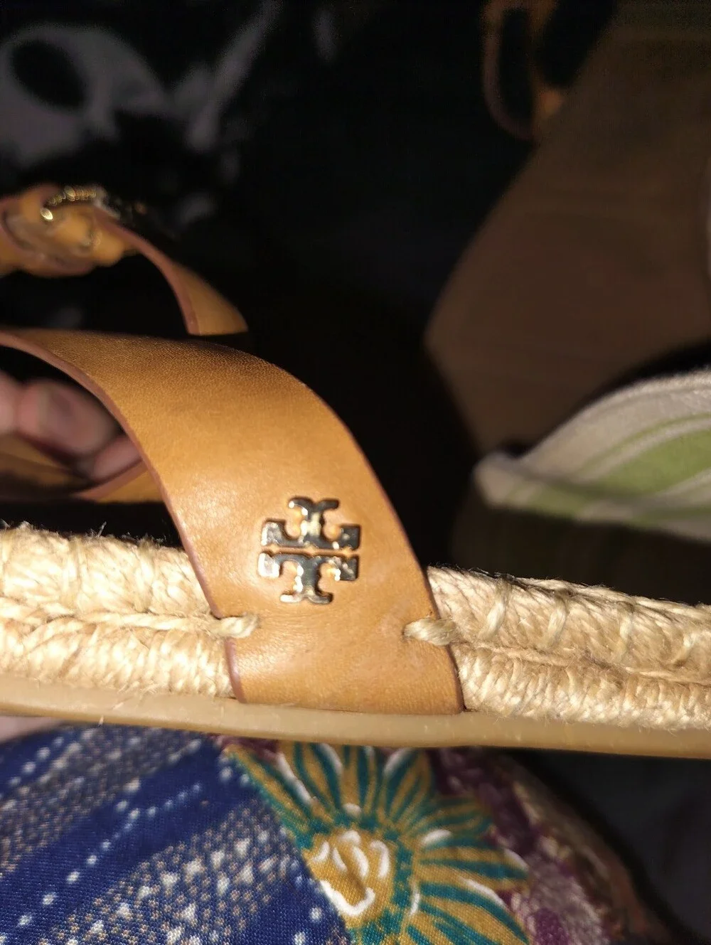 Tory Burch canvas upper